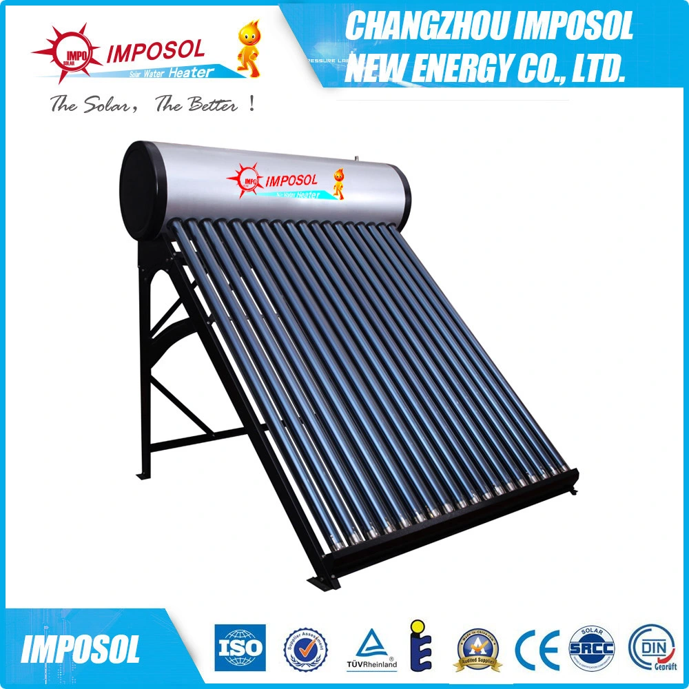 Pressuried Heat Pipe Green Solar Hot Water Heating