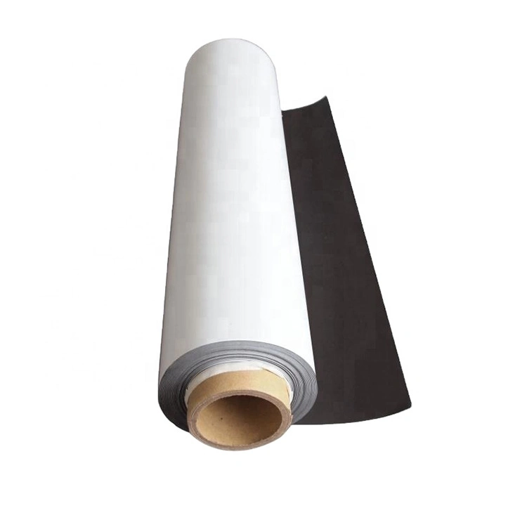 Flexible Printable Vinyl Magnet Roll Anisotropic PVC Coated Magnetic Laminated Paper Roll