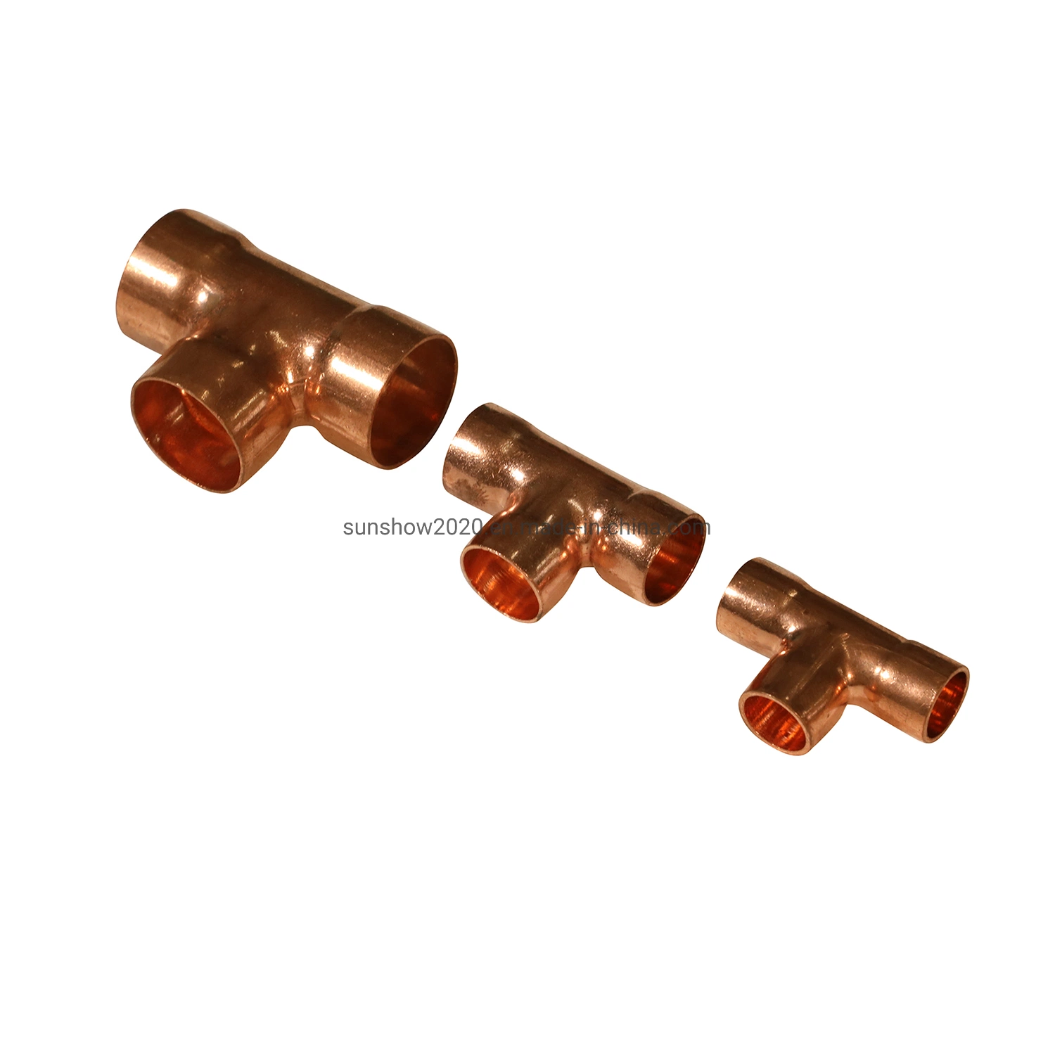 Air Conditioning and Refrigeration Copper Pipeline Fittings