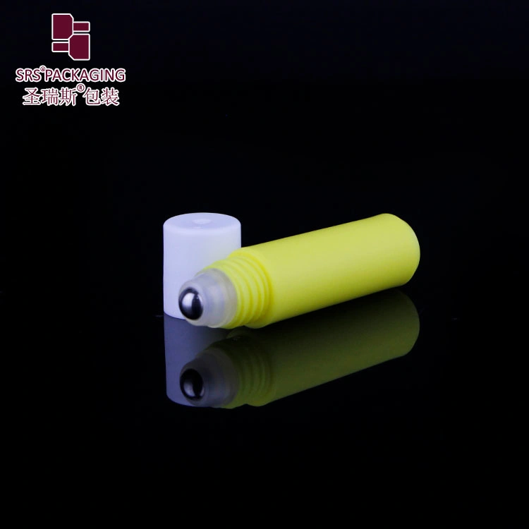 SRS Stock Products Matt Yellow 2ml Oil Bottle Cute Roller