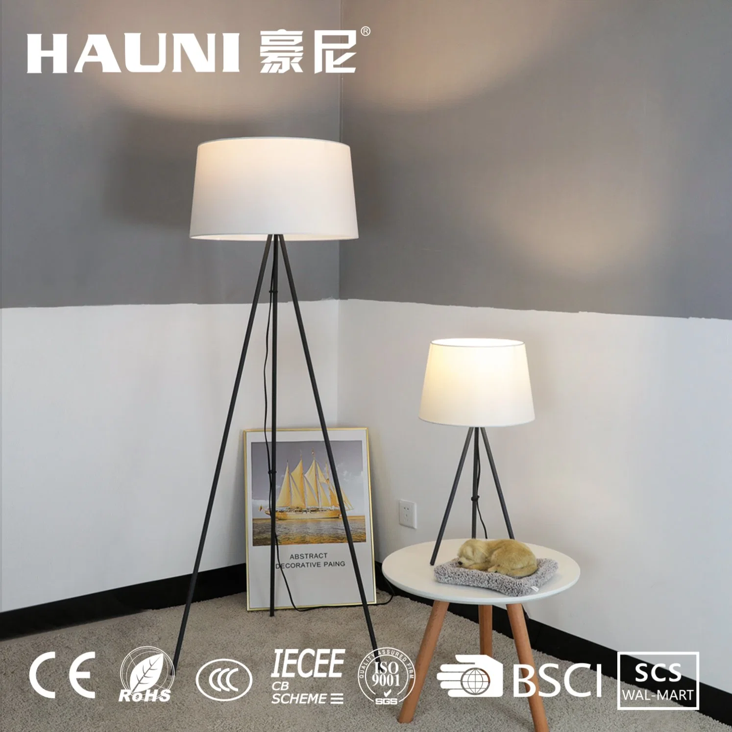 Standing Modern Simple Nordic Hotel Decor Hot Sell Floor Lamp