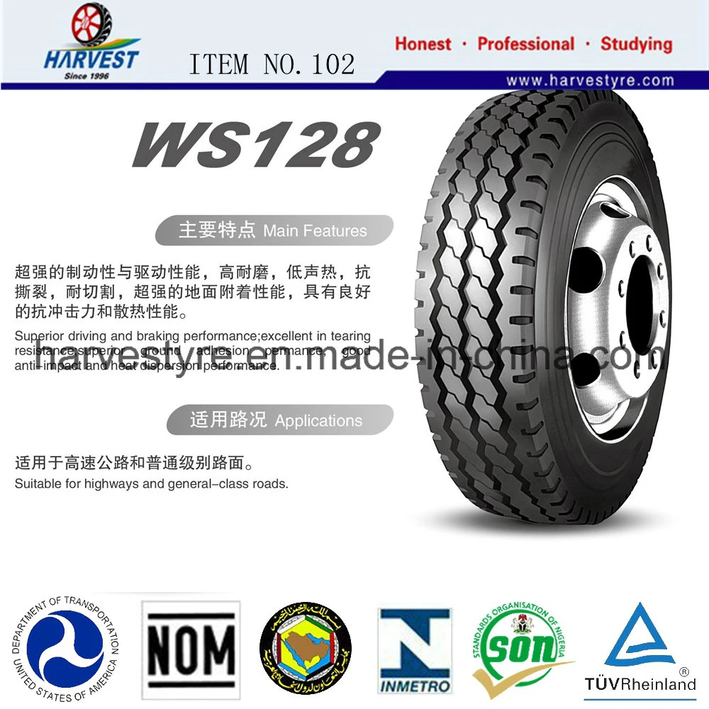 Wosen Brand All-Steel Radial Truck & Bus Tyres