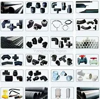 Excellent Quality Black PE HDPE Pipe and Fittings Price List