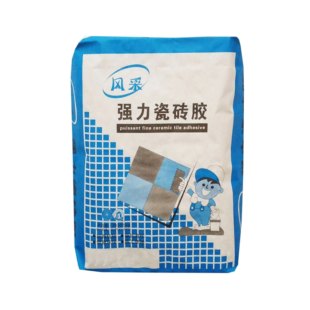 15kg 20kg de la parte superior de la válvula de la bolsa de papel kraft para pared Putty China fabricantes Venta caliente bolsa de embalaje
