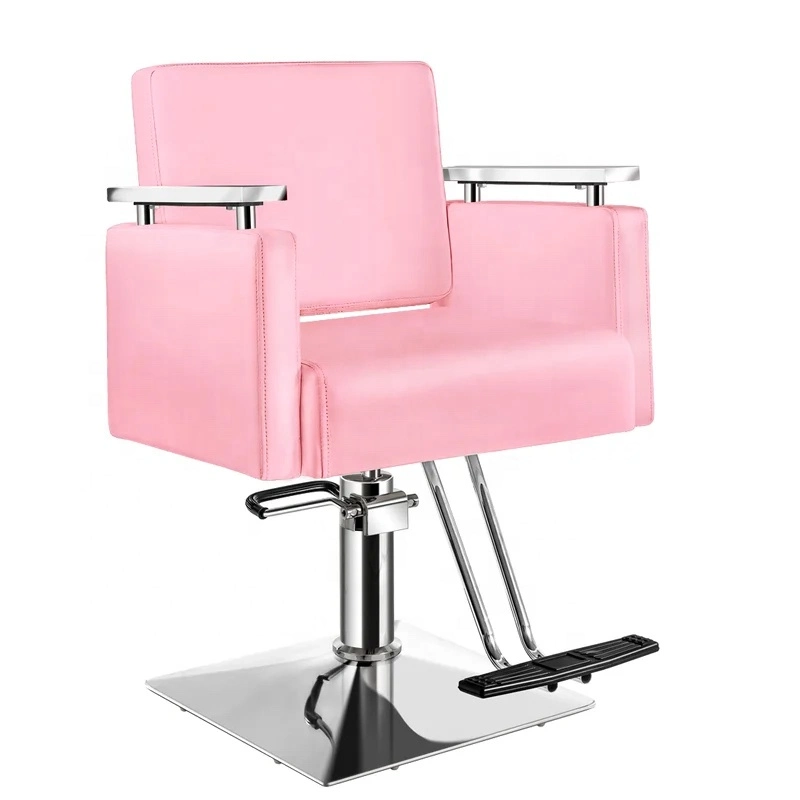 Luxury Hairdressing Salon Chair Stainless Steel Barber Chair