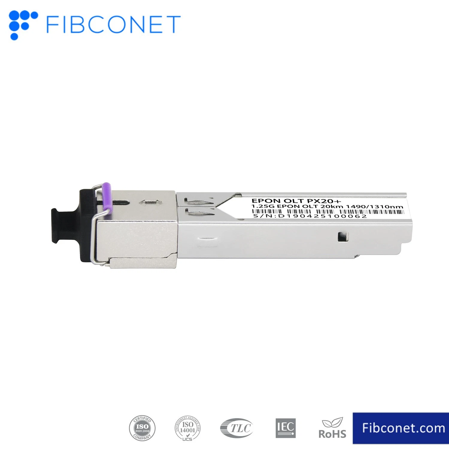 FTTH 1,25 gbps 10km 20km SM 1310nm émetteur-récepteur SFP