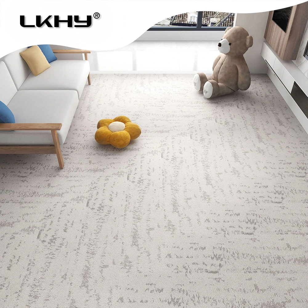 Machine Made Carpet Tiles Supplier From China PP / Nylon Waterproof Fireproof Carpet Tile 50X50