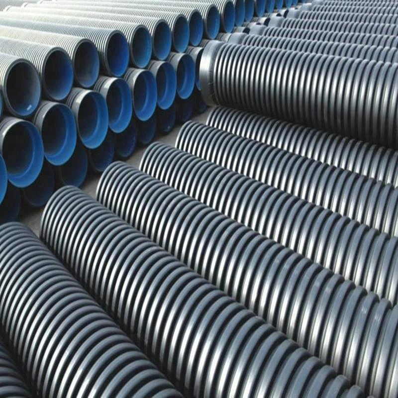 Underground Drain Water HDPE Double Wall Corrugated Pipe