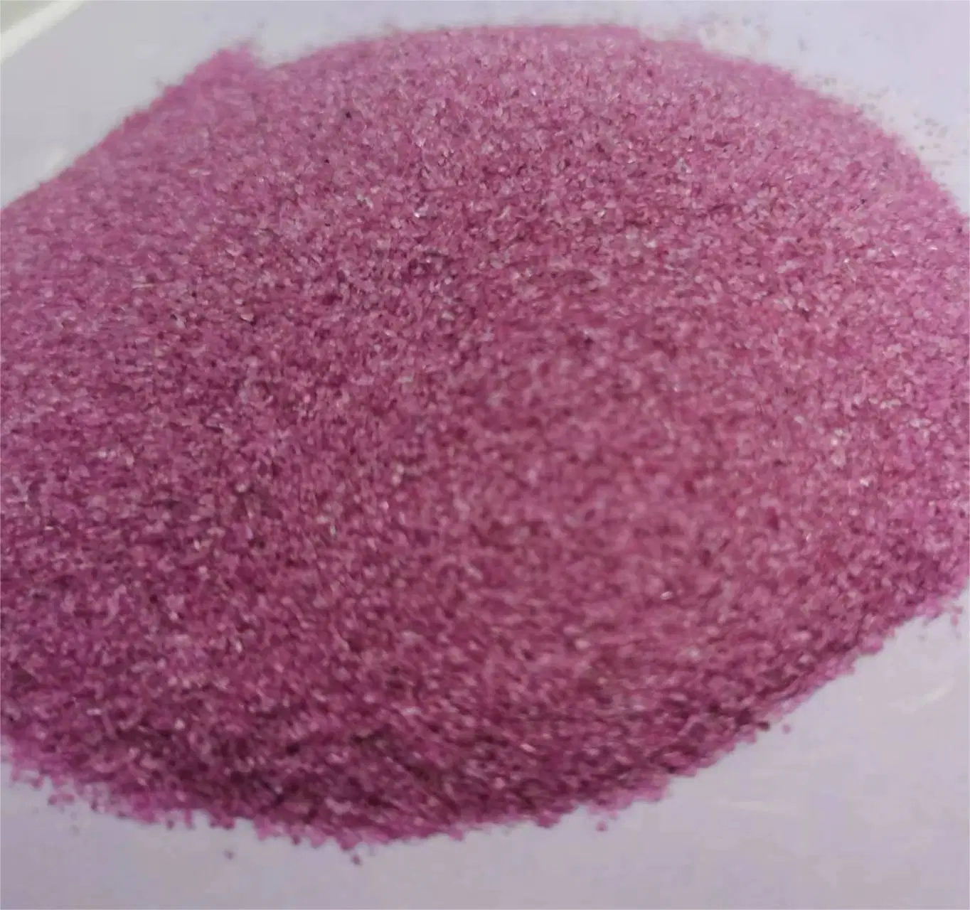 Pink Corundum Tip Crystal Chrome Corundum Section Abrasive Polishing