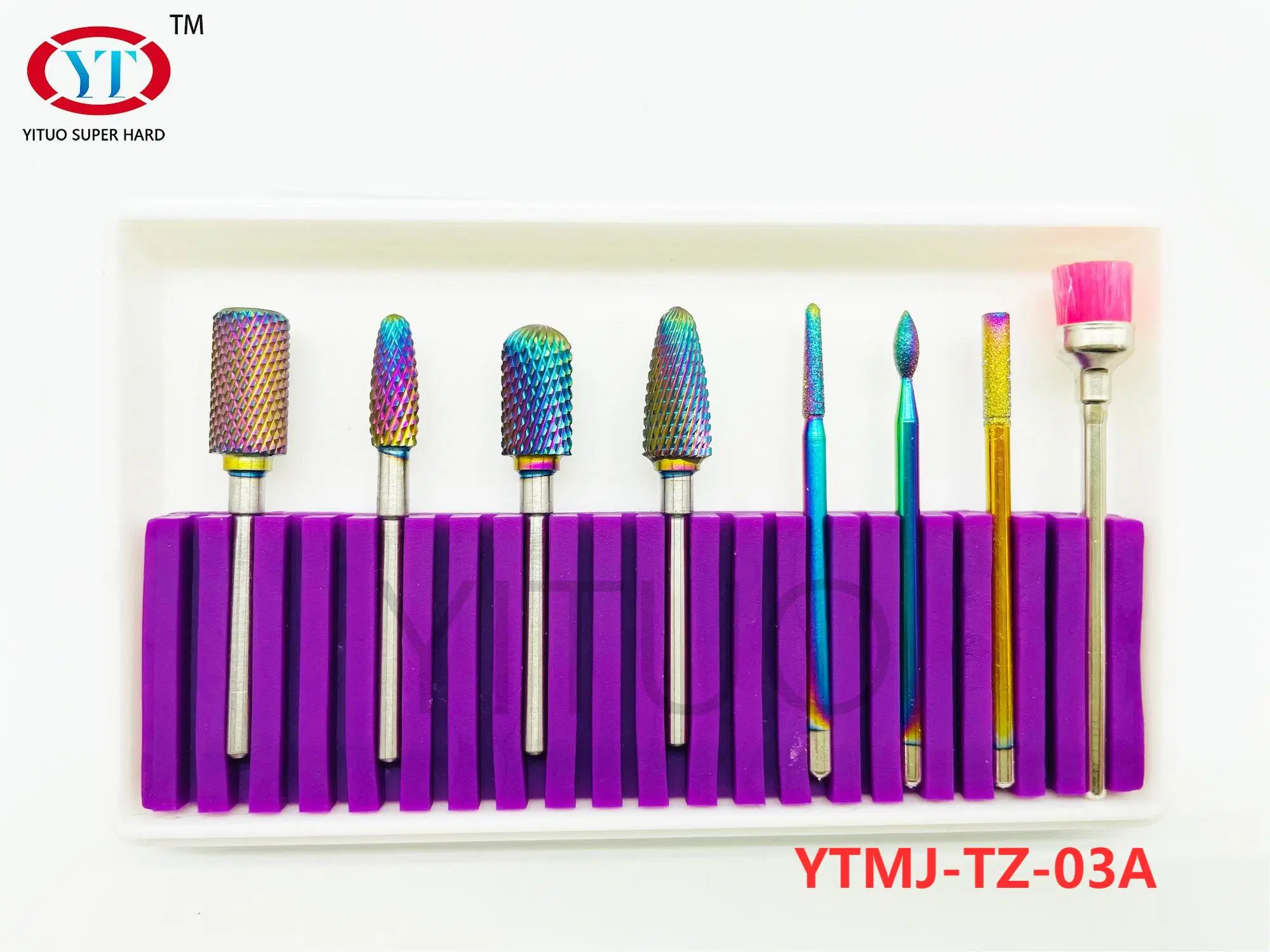 Small Color Nail Drill Bit Holder Machine Set