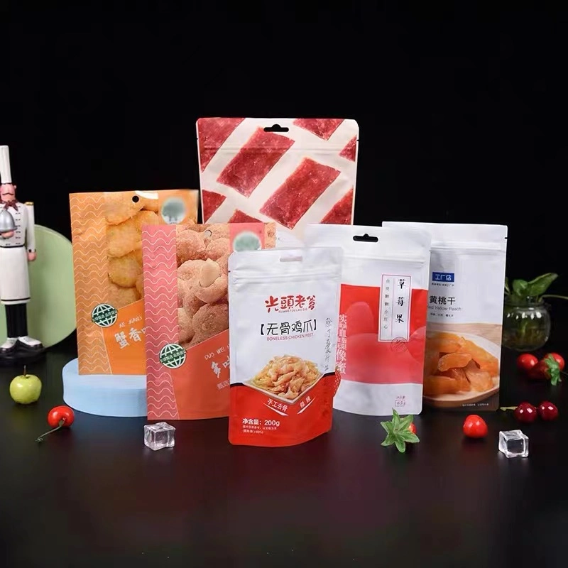 Commerce de gros d'impression personnalisé Croustilles matériau d'emballage en plastique pour sac d'emballage des aliments de collation