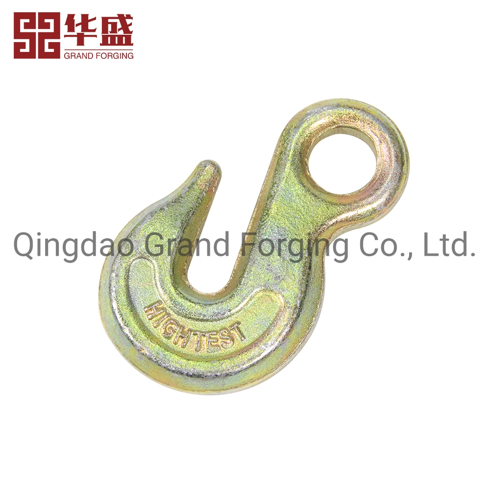 Drop Forged Carbon Steel Galvanized H323 Eye Grab Hook