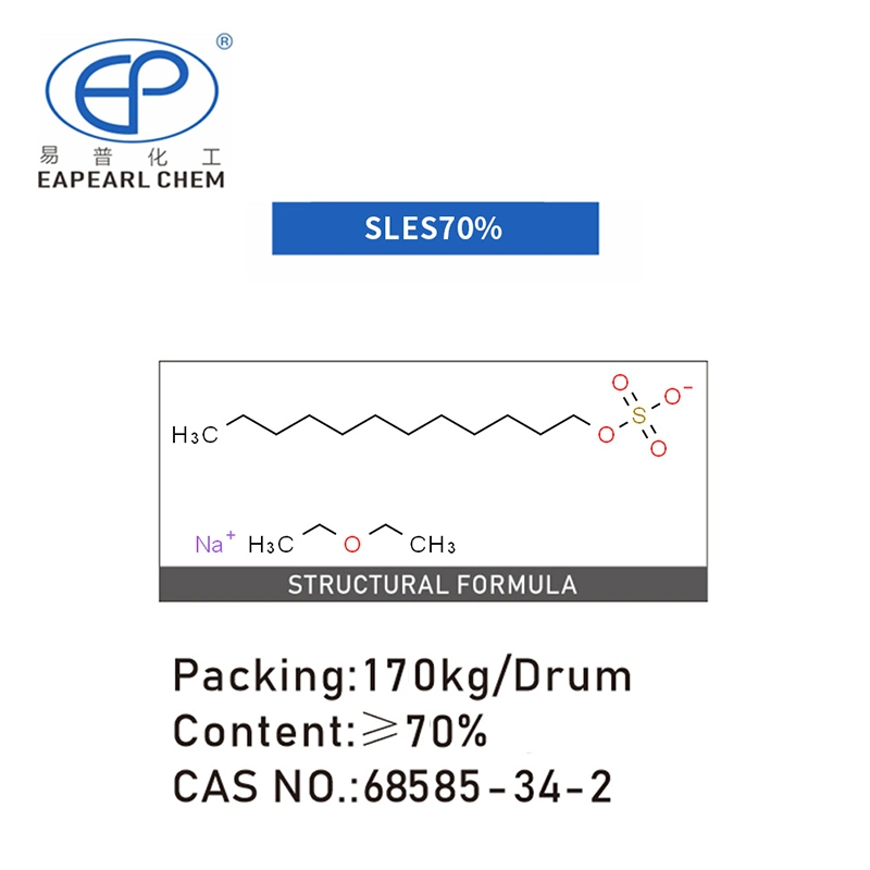 Factory Supply SLES 70% with Low Price for Daily Chemical Industry