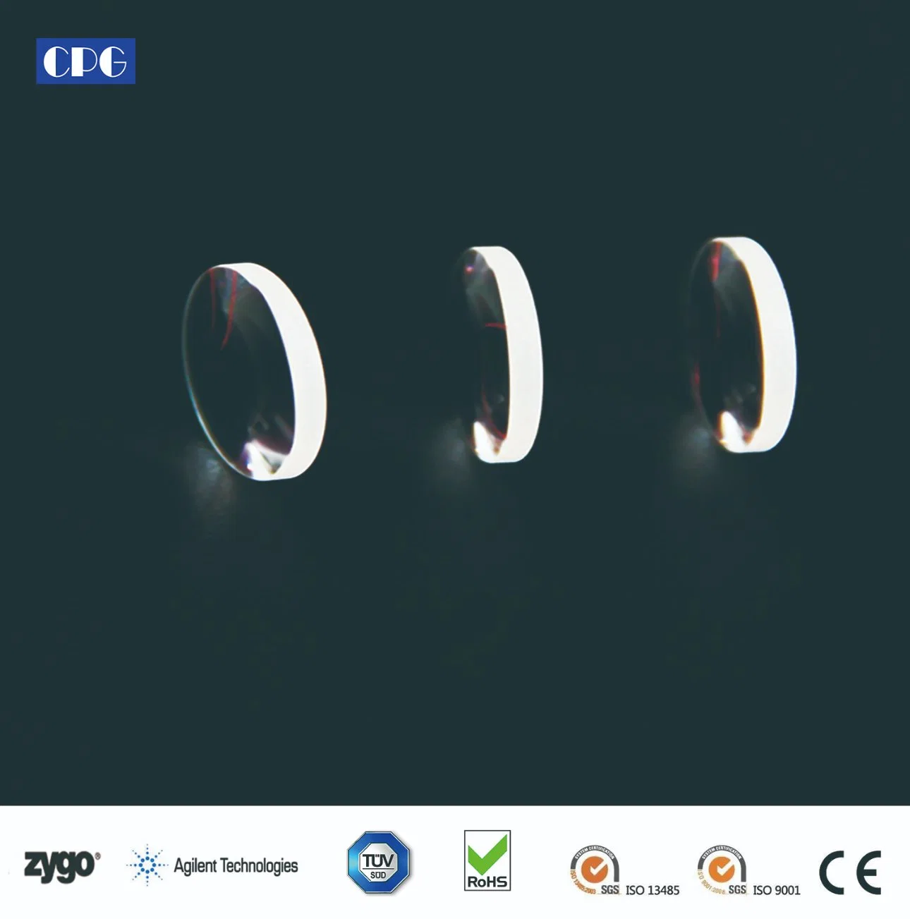 76.2mm 3 Inch Optical Glass Meniscus Spherical Lens