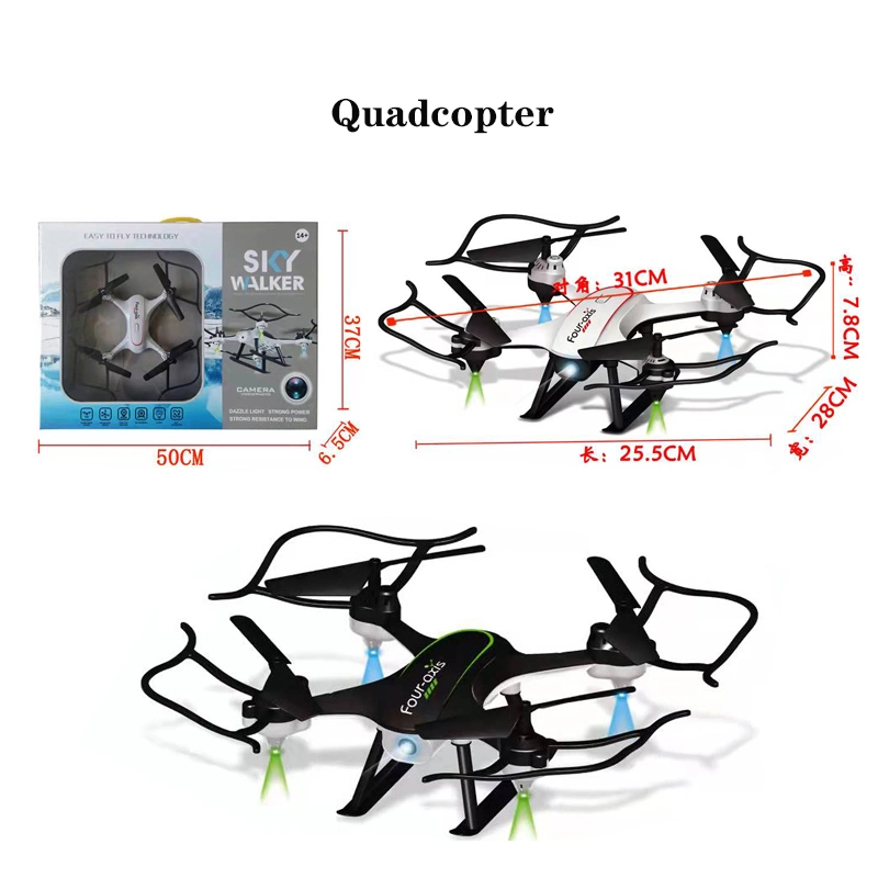 Los juguetes de helicóptero que volaba de trayectoria el Control inalámbrico rc avión teledirigido Quadcopter Four-Axis mando a distancia