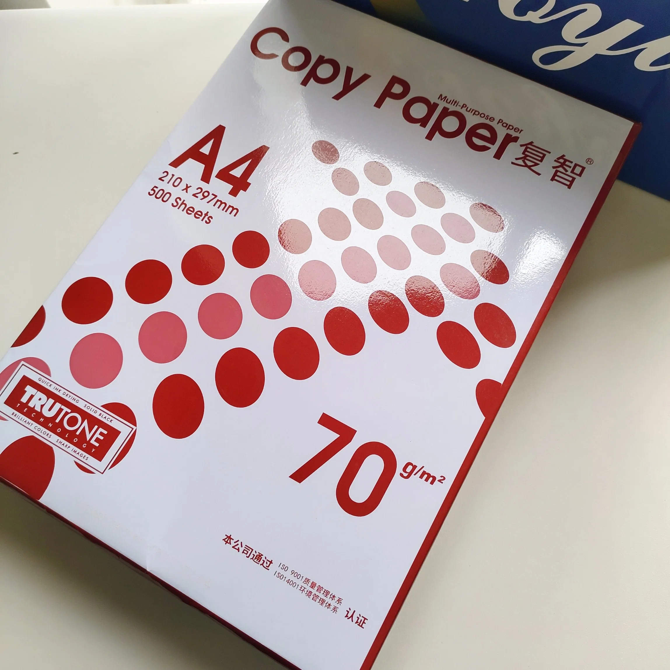 La Chine Meilleure vente Fabricant OEM du papier copie A4 70g 75 g de papier d'impression du copieur 80g