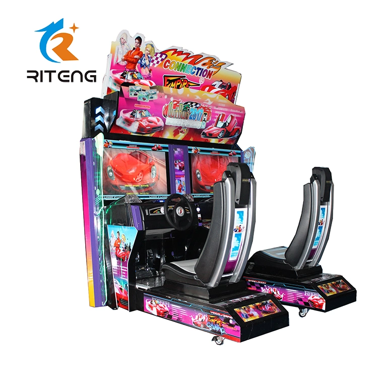 Máquina de juego de carreras de arcade. Juegos de carreras de coches para adultos.