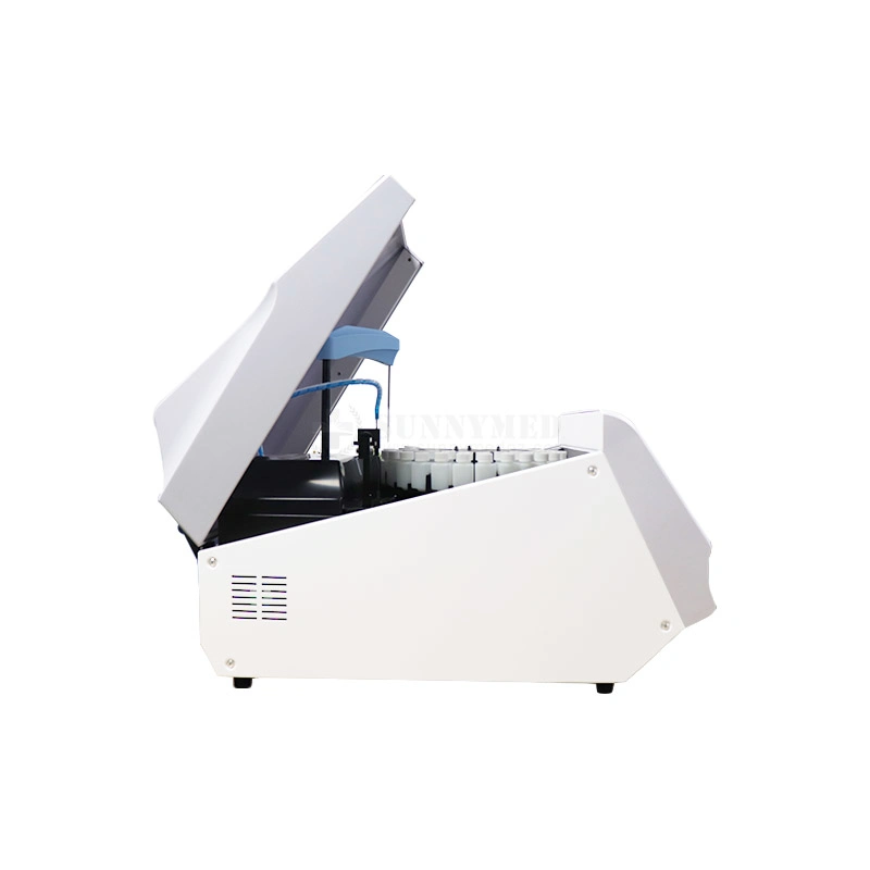 Sy-SL120 Best Price Fully Automatic Chemistry Analyzer Small Open System Biochemistry Analyzer for Liquid Reagents