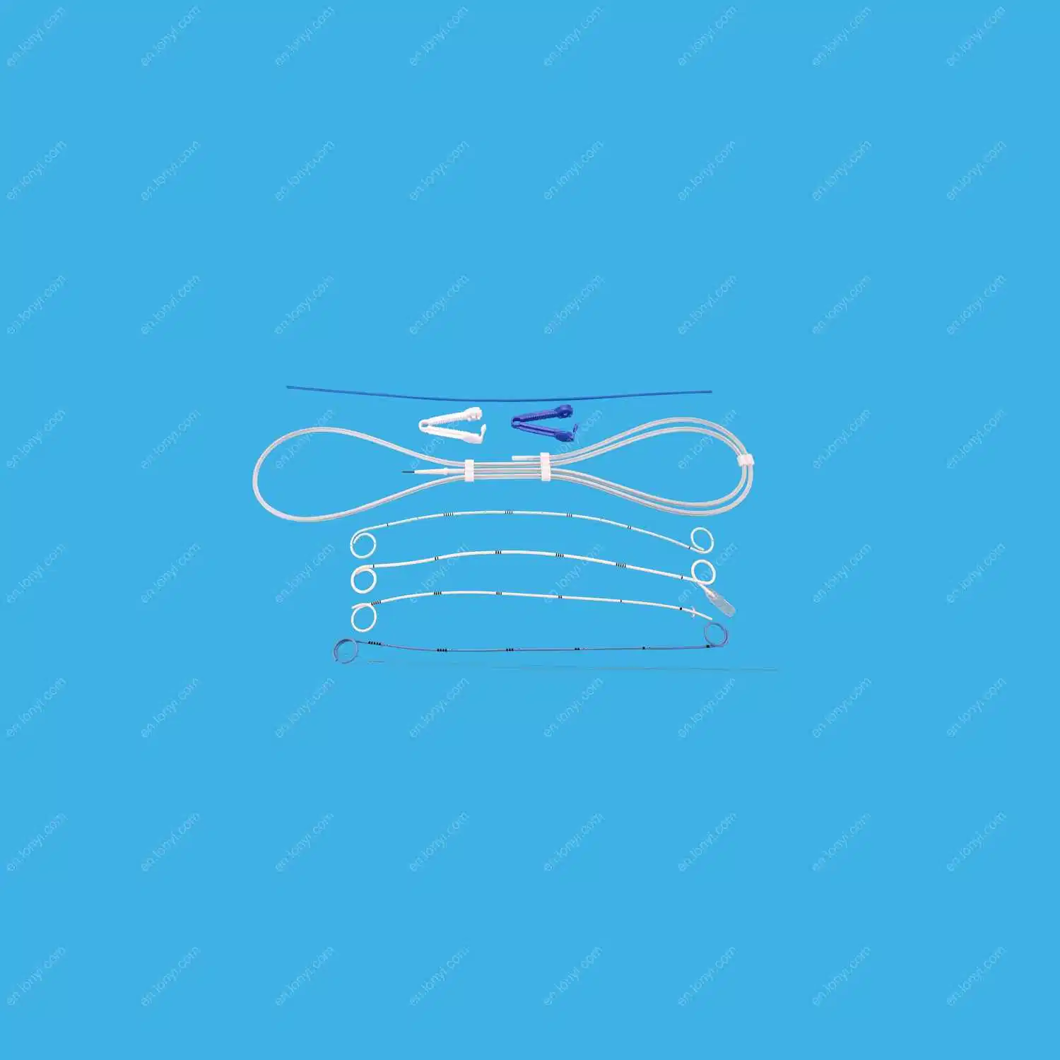 High quality/High cost performance  Double J Stent with PTFE Coating Guide Wire