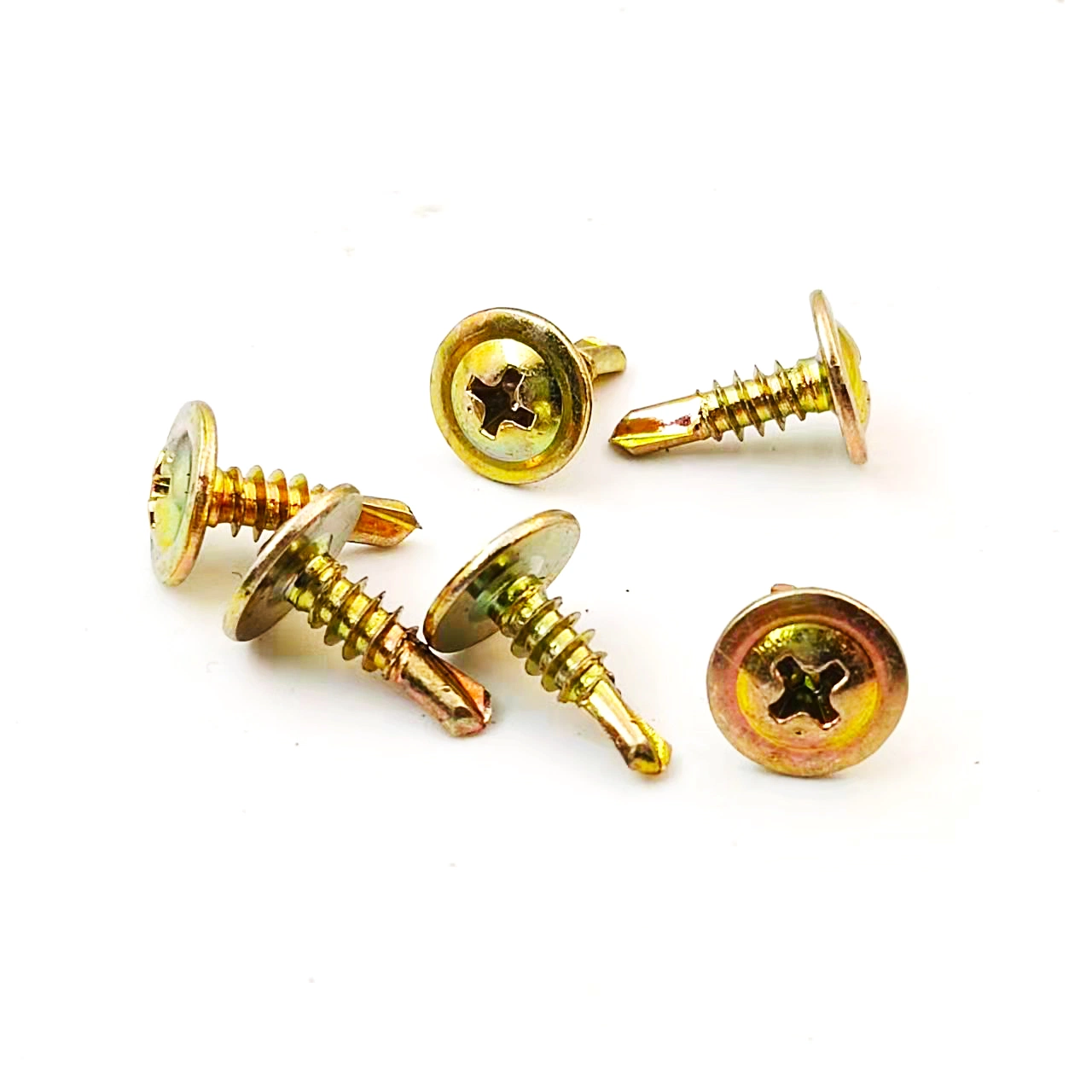 SS304 Pan Head Cross Recessed Hose Self Drilling Screw