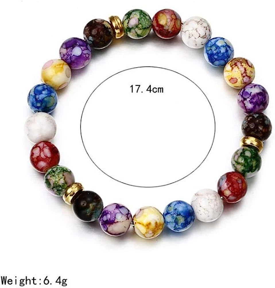 Yoga Perlen Handgefertigte Natürliche Edelsteine Perlen Heilkristalle Armband