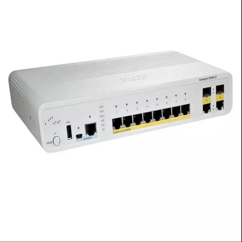 Super Quality 2960c Series Poe Switch Ws-C2960c-8PC-L