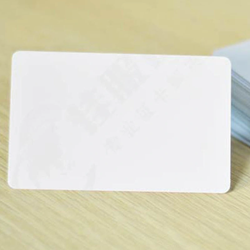 Factory Supply Cheap Cost White Card 1K 13.56MHz PVC RFID NFC Smart Card