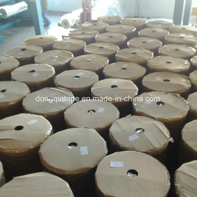 Single Sided Adhesive Brown Color No Bubble OPP Packing Tape