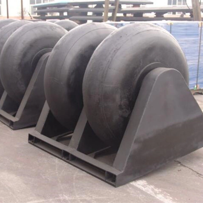 Boat Dock Cylindrical Rubber Fender / Marine Fendering in Popular Rubber Parts Bumper