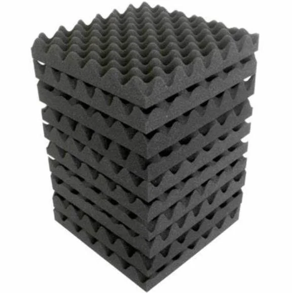 Anti-Aging Fire Retardant Eggcrate Sound Absorption Acoustic Foam