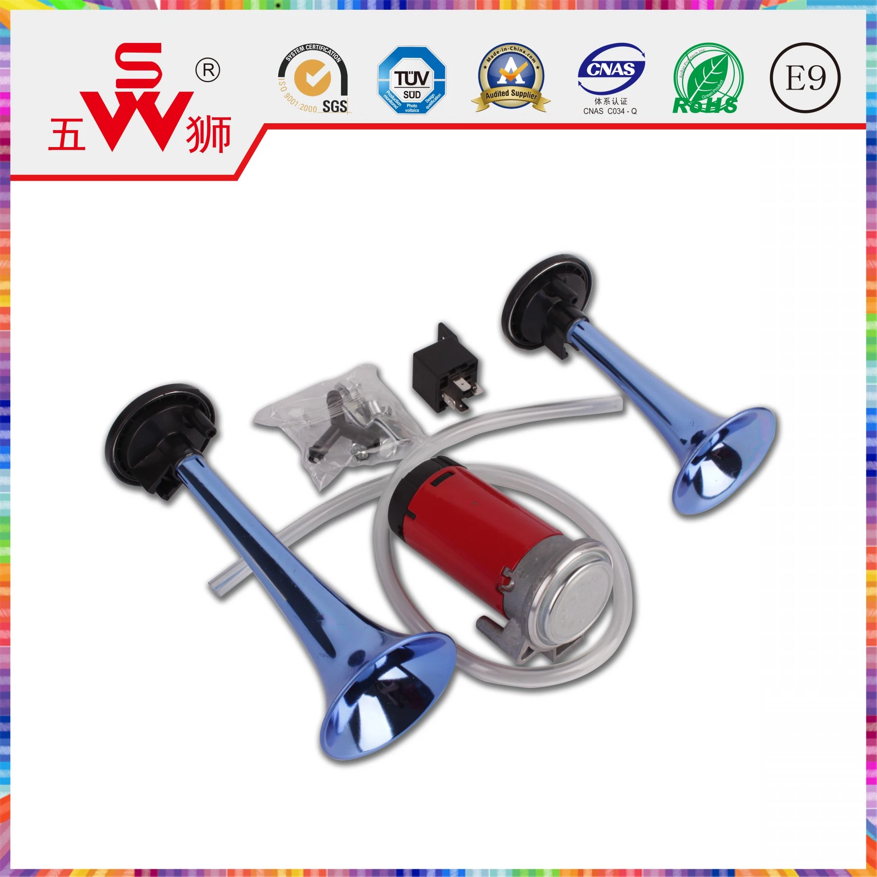 China professional Factory Air Horn for Motorcycle Parts