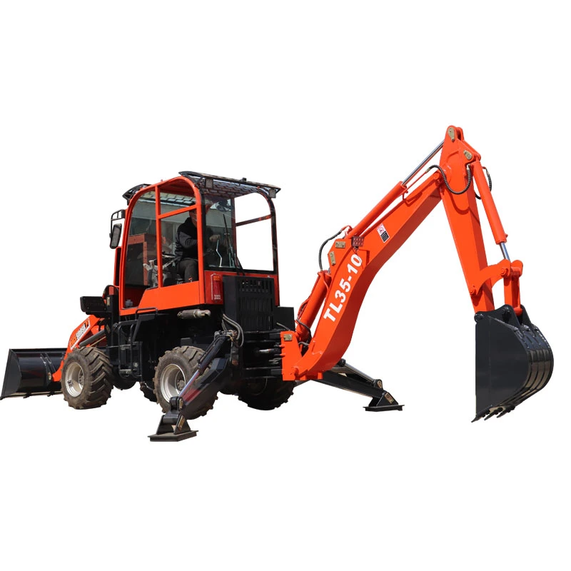 Titan diesel EU and EPA approval engine for TL35-10 backhoe loader with 1ton rated-load