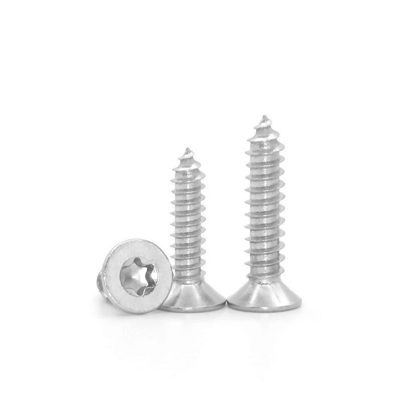 Wholesale/Supplier Stainless Steel Large Flat Head Plum Blossom Groove Machine Self-Tapping Screw