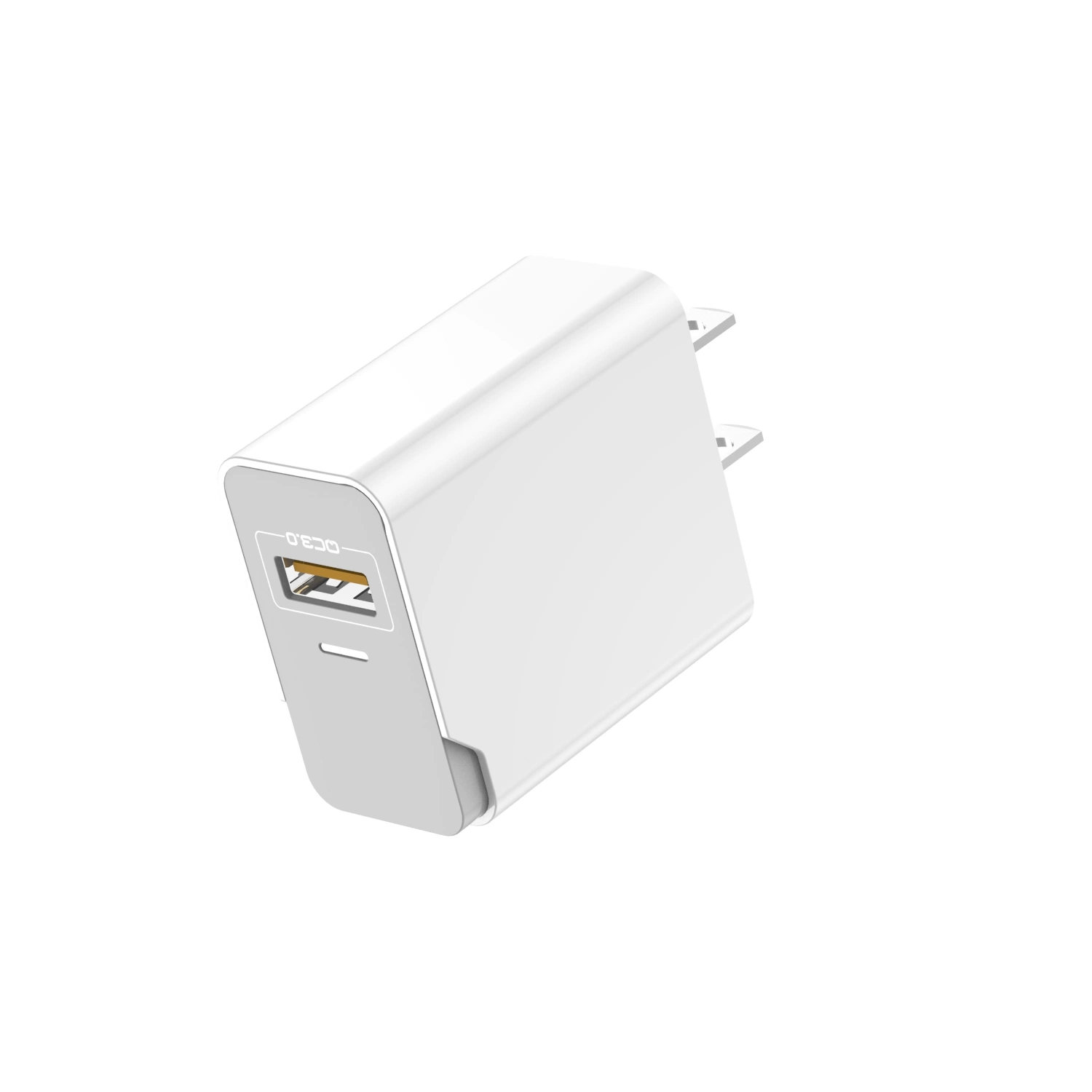 Aspor 18W Cargador rápido para el hogar A822 QC 3,0 Us/EU/UK PIN carga rápida para teléfono móvil