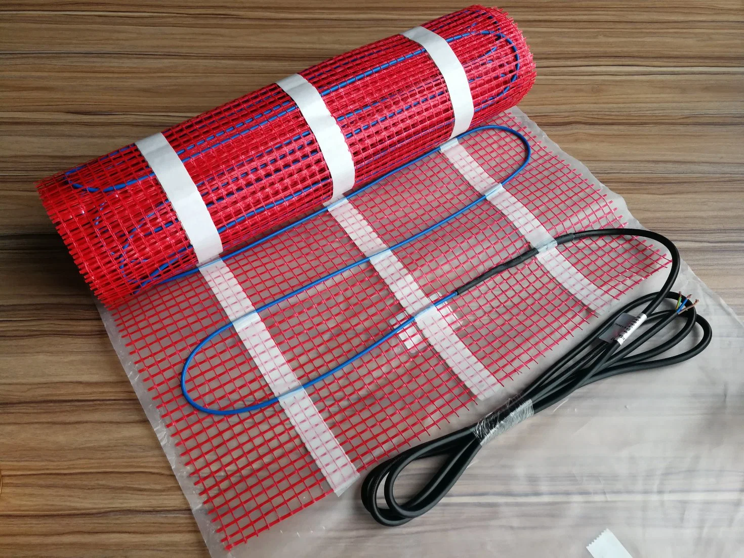 Indoor PVC Underfloor Fiberglass Mesh Heating Mat