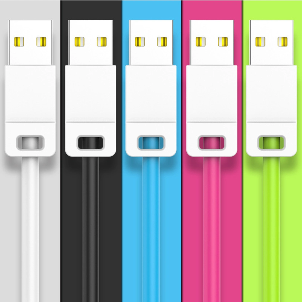 Hot Sale Wholesale/Supplier Soft Touch Cable for Phone/Data/MP3/MP4/Video Game Player/Computer USB Charging USB Cable