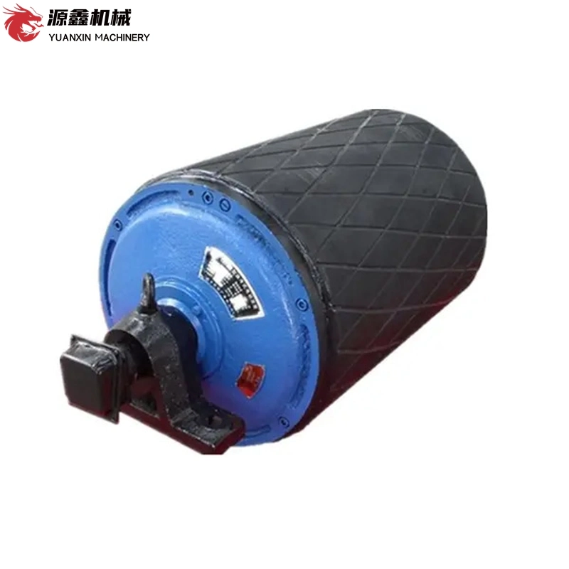 Large Conveying Capacity Steel Pipe Belt Conveyor Drum Pulley Manufacture/Drum Pulley