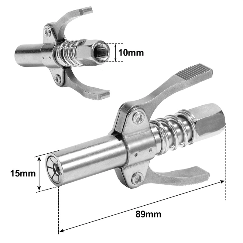 Quick Release Grease Gun Injection Nozzle Lock Clip Filler Nozzle Accessory Syringe