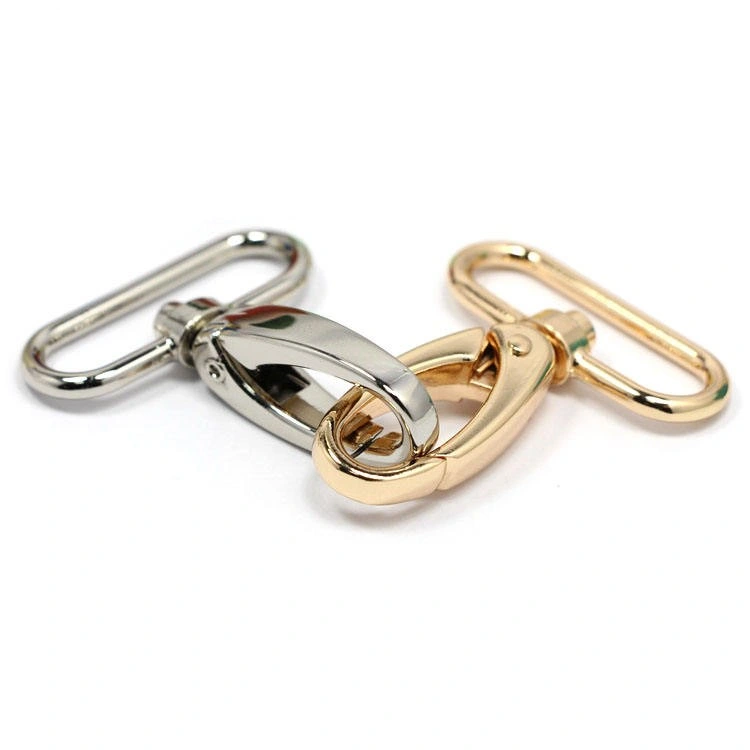 Stock in Hand Eco-Friendly Metal Hook Zinc Alloy Metal Swivel Snap Hook for Bags