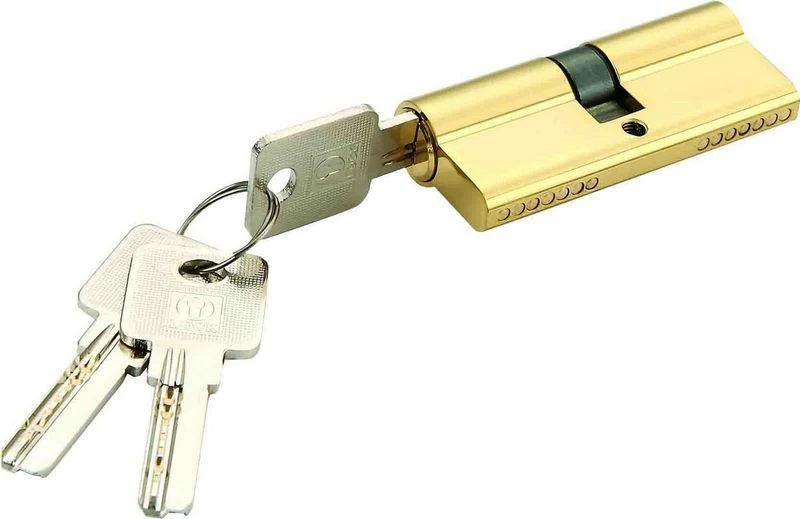 High quality/High cost performance  Brass/Zinc Computer Key Lock Cylinder (C3370-221 PB)