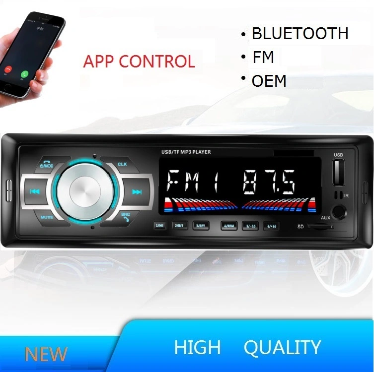 High Quality Car Audio MP3 Player with Bluetooth USB LCD