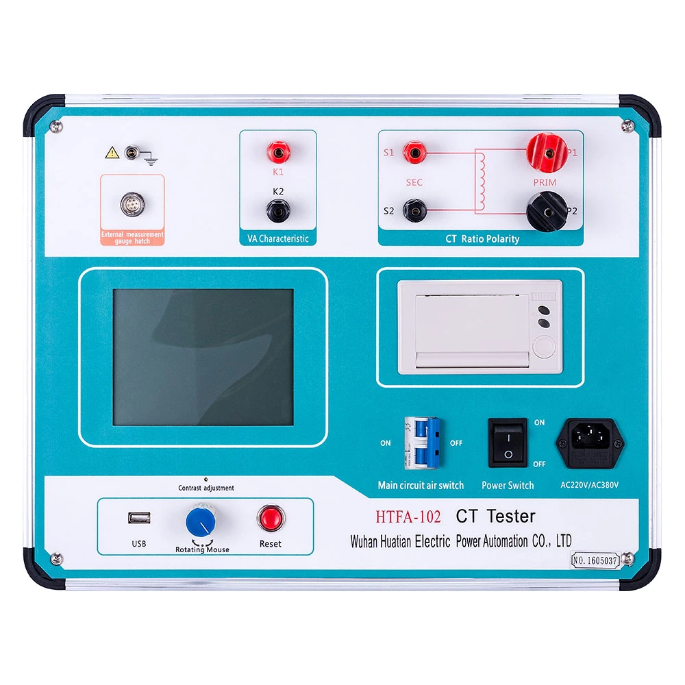 Htfa-102 Portable Fully Automatic Current Transformer CT PT Test Equipment Price