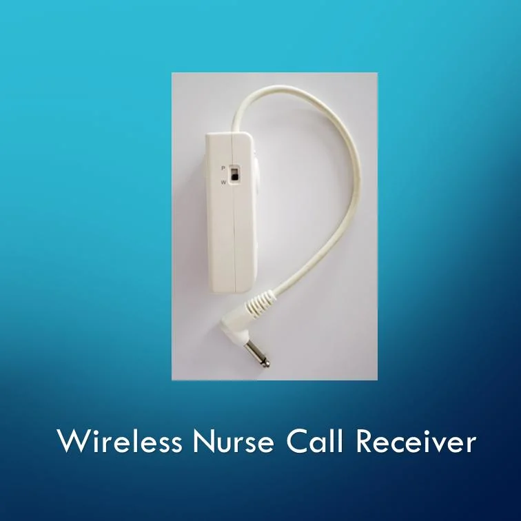 Receptor de chamada de enfermeiros sem fios para estações de pacientes hospitalares/alarme de saída de leito/Estação de enfermagem/Equipamento médico/soluções de prevenção de quedas.