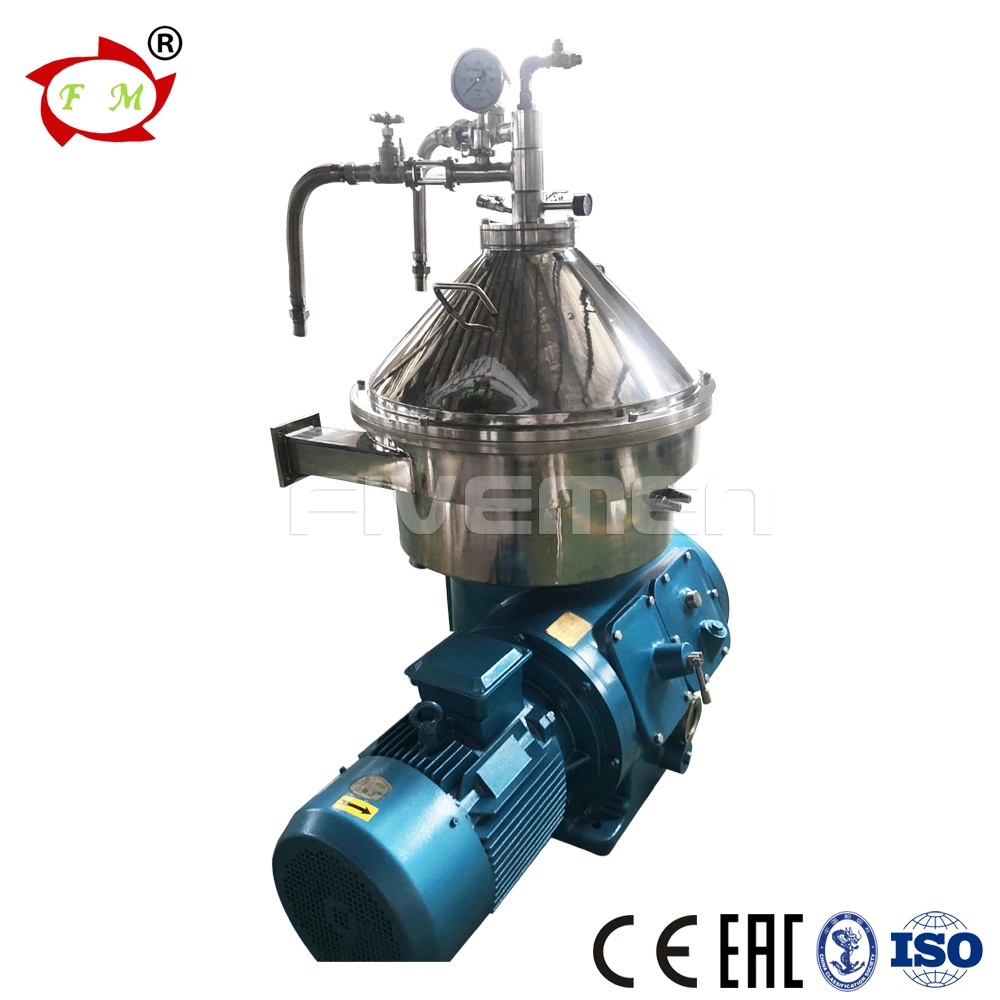 High Speed Automatic Milk Cream Separator Disc Centrifugal Machine