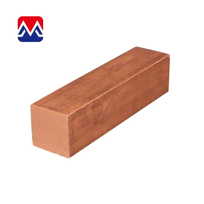 High Purity 99.9999% Copper Square Bar Made in China at The Cheap Price