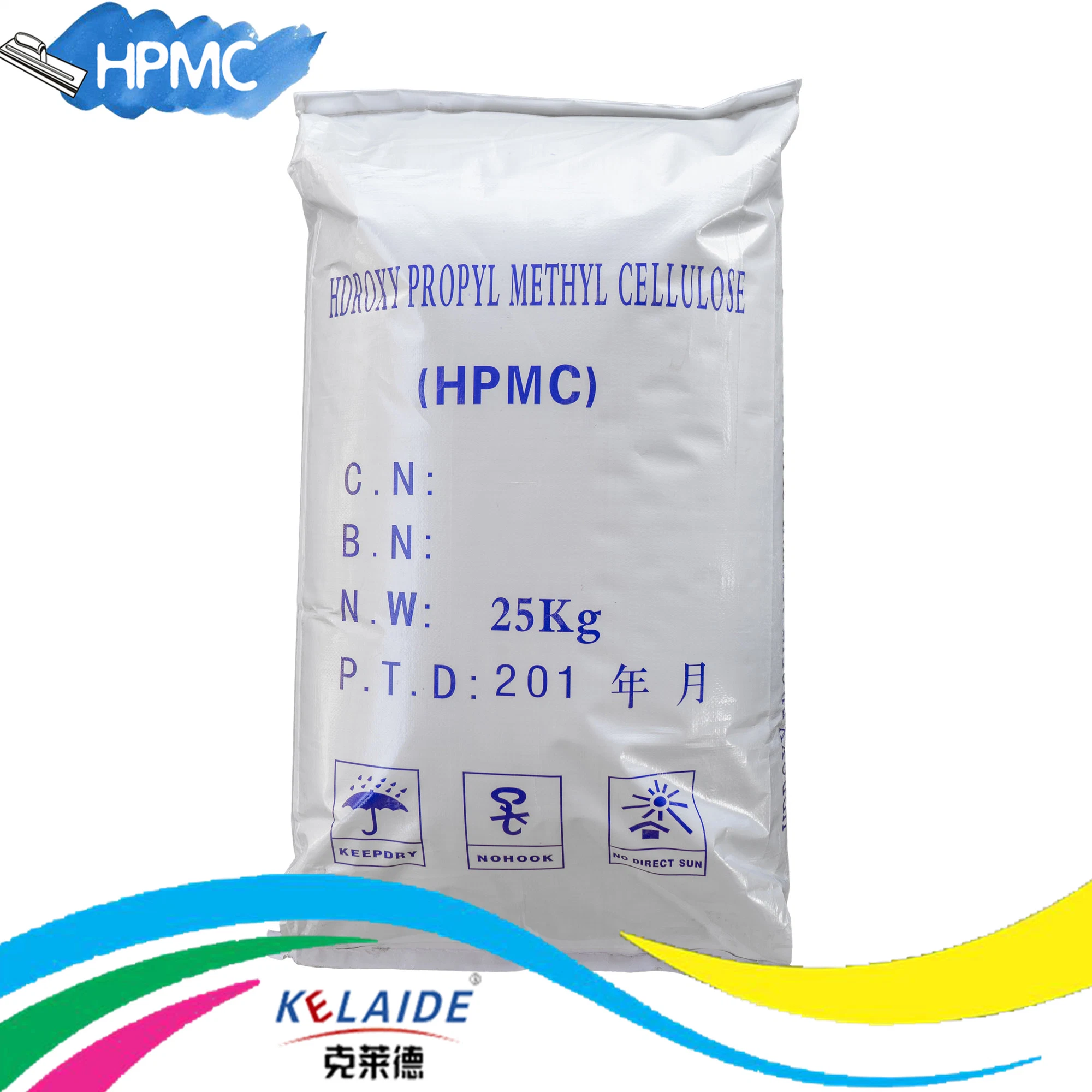 Used in Mortar, Cement Plaster, Wall Putty, Pigment Cellulose Ether Hydroxypropyl Methyl Cellulose HPMC Chemical Additives