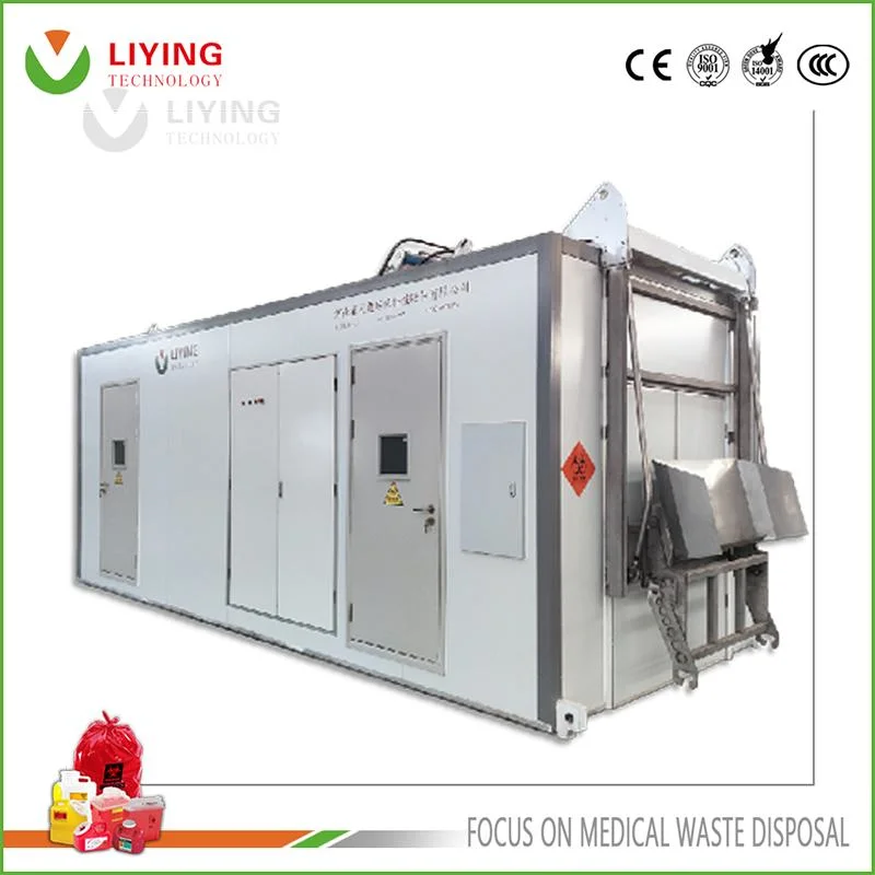 Manufacturer Professional on-Site Biomedical Waste Microwave Disposal Sterilizer Hazardous Waste Management