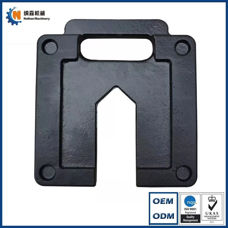 Factory Wholesale/Supplier Custom Service Sand Casting Grey Cast Iron Tent Foot Weight, Counter Weight