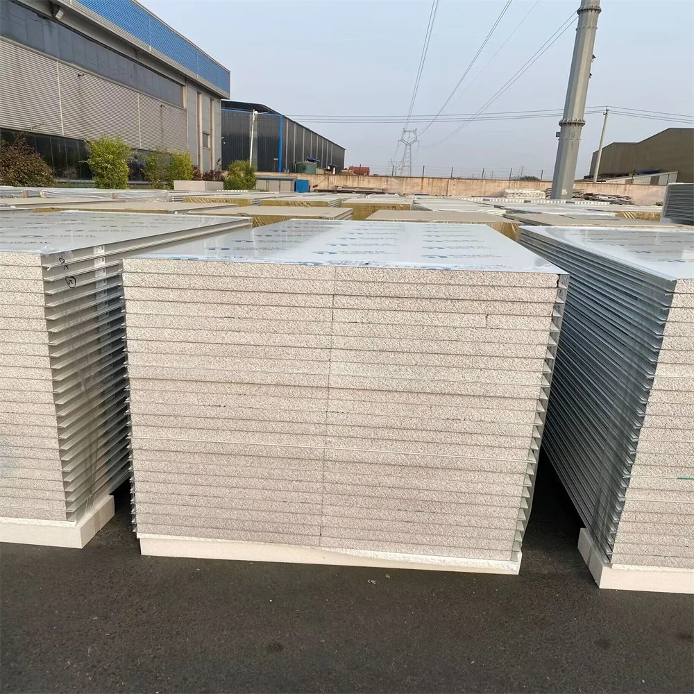 Factory Price Insulated Wall Roof Boards EPS/PU/PIR/Rockwool/Polyurethane/Glasswool Waterproof Sandwich Panels for Warehouse/Workshop