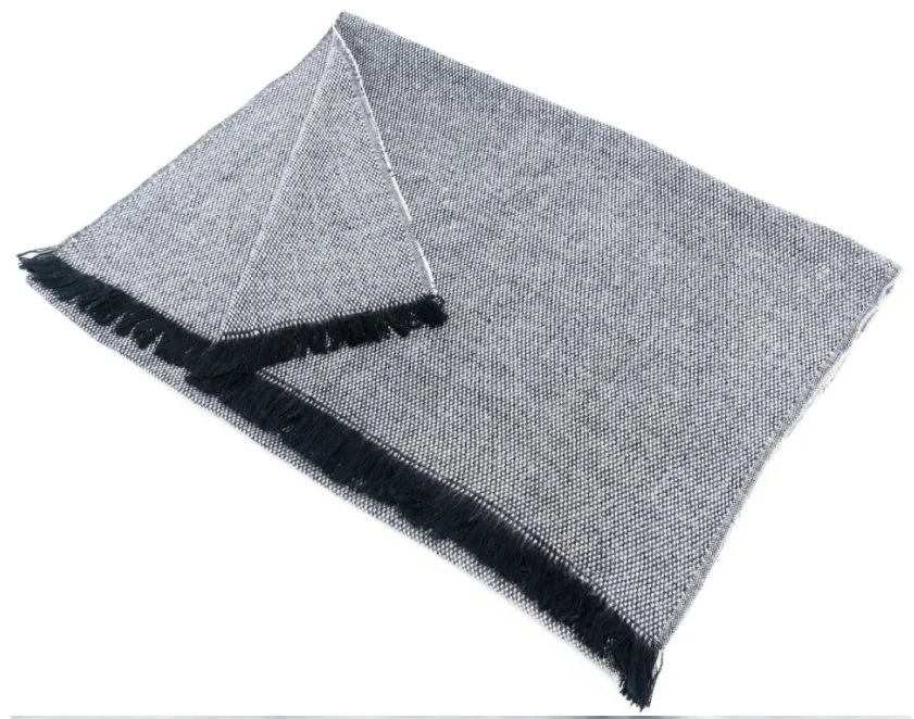 Factory Unisex New-Arrival Melange Style Warm Soft Knitted Woven Scarf